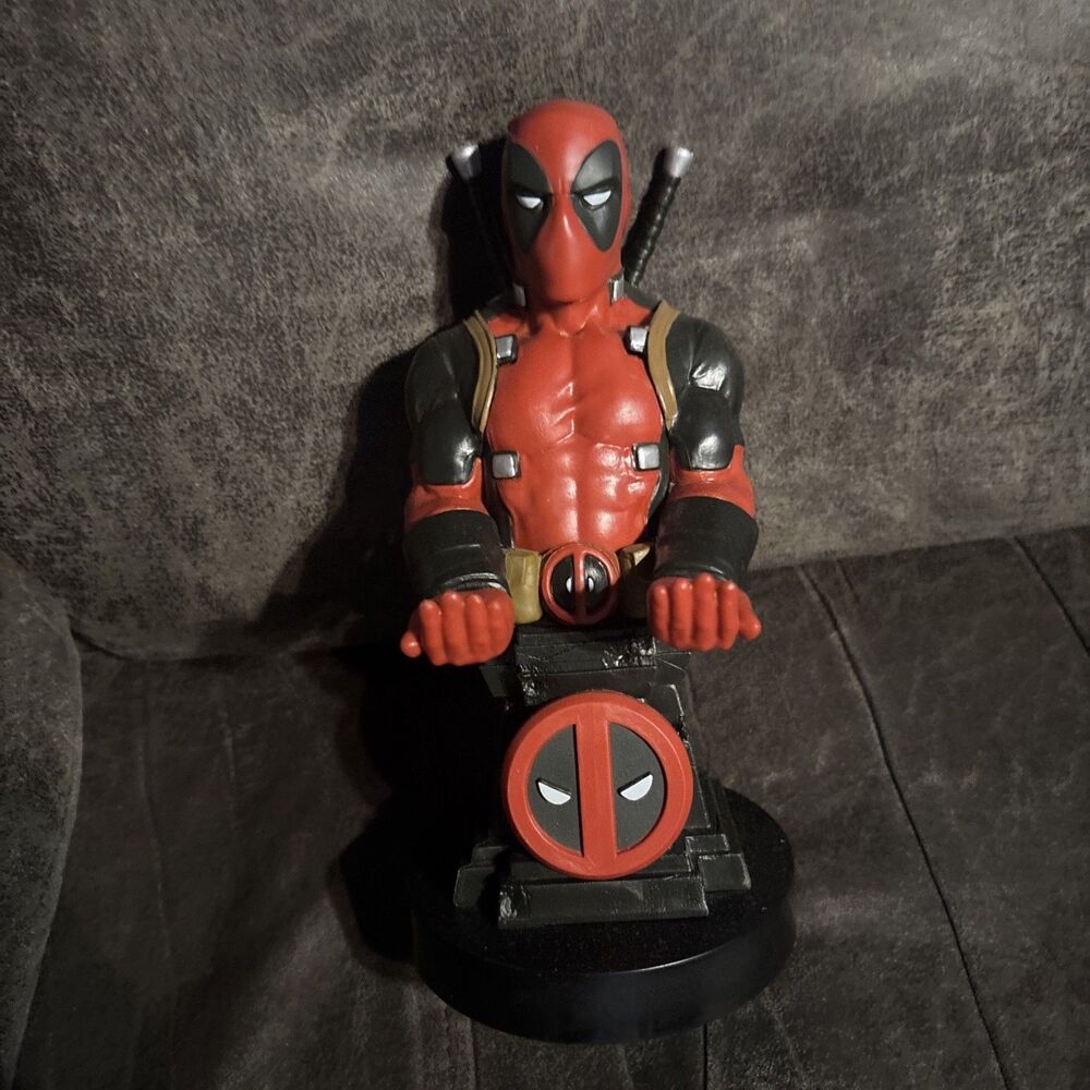 Official Marvel Deadpool Cable Guys Controller Phone Holder Charging Stand